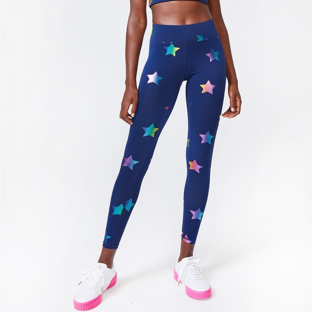 Terez Blue Star Leggings - Picture 2 of 8